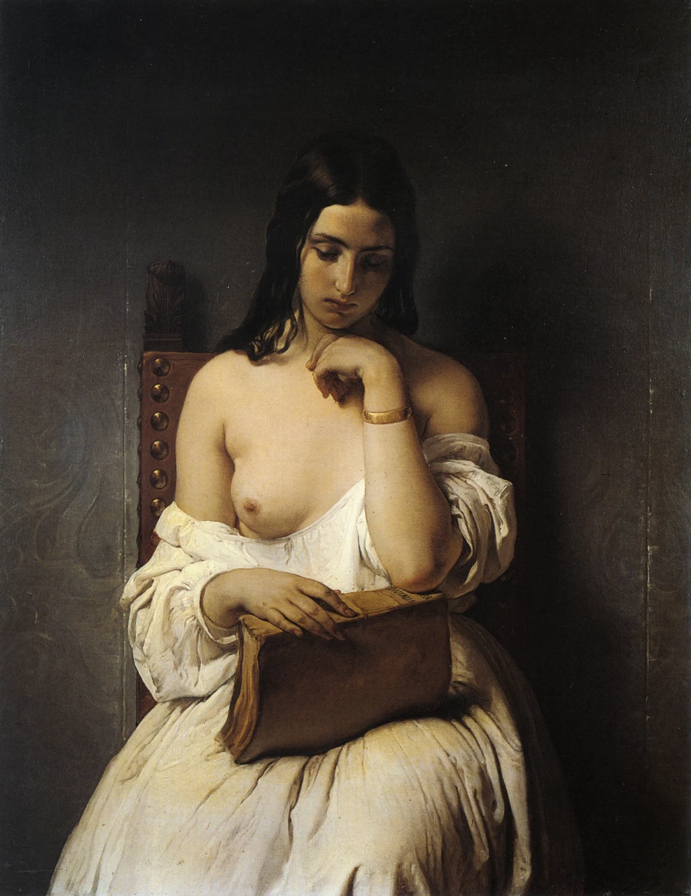 Meditazione - 1850, Pinacoteeca Tosio Martinengo, Brescia